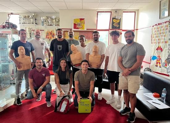 Curso de Treinadores Grau I - Formação de Suporte Básico de Vida e DAE