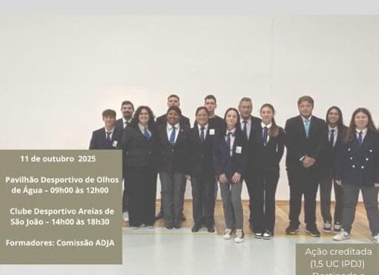 2.º Estágio Associativo de Arbitragem ADJA 2025