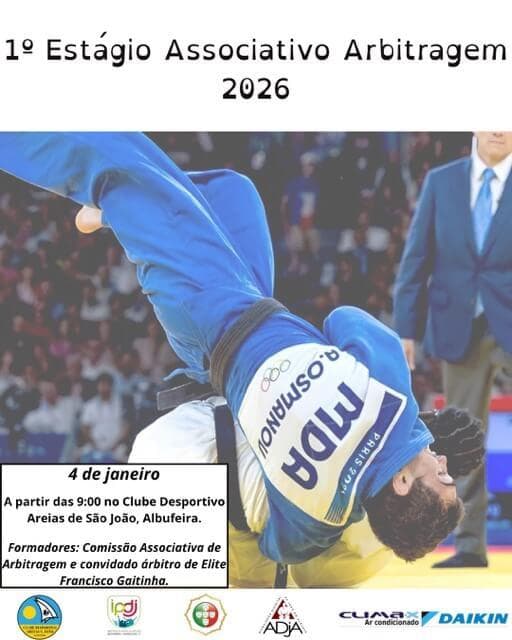 1.º Estágio Associativo de Arbitragem ADJA 2026